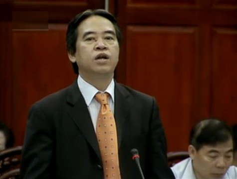 Thống đốc NHNN Nguyễn Văn Bình trả lời chất vấn về vụ ông Nguyễn Đức Kiên bị bắt.